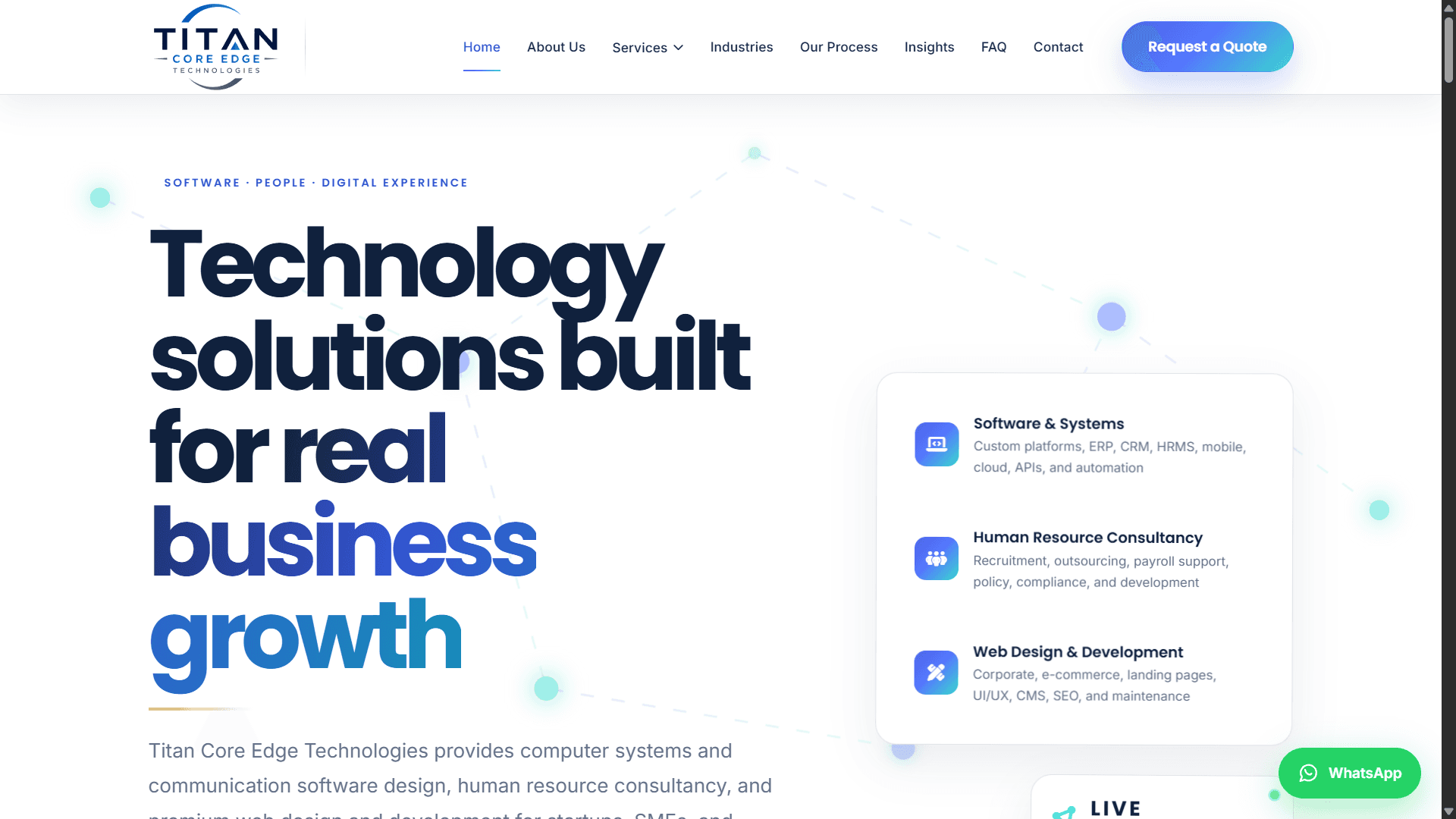 Titan Core Edge Technologies
